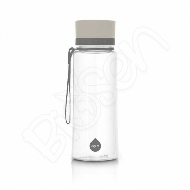 Zdravá fľaša - Plain Grey 600ml EQUA 